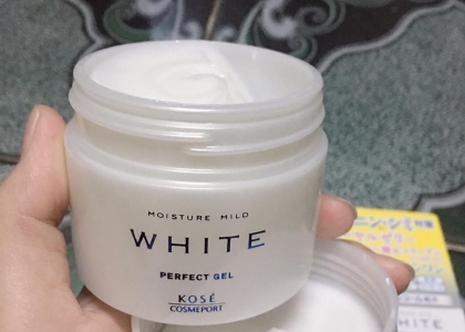  [HOT] Review Gel Dưỡng Ẩm Kose  Moisture Mild White Perfect
